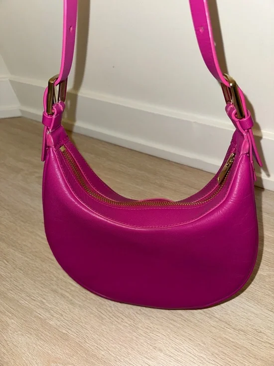 COS Women's Leather Crescent Shoulder Bag - Picture 3 of 3